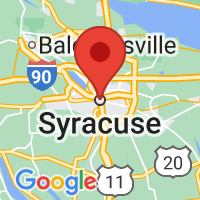 Map of Syracuse NY US